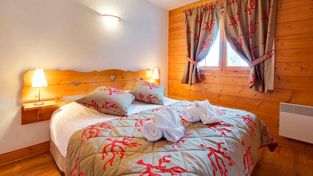 Residence CGH Le Hameau du Beaufortain – Slaapkamer, Les Saisies