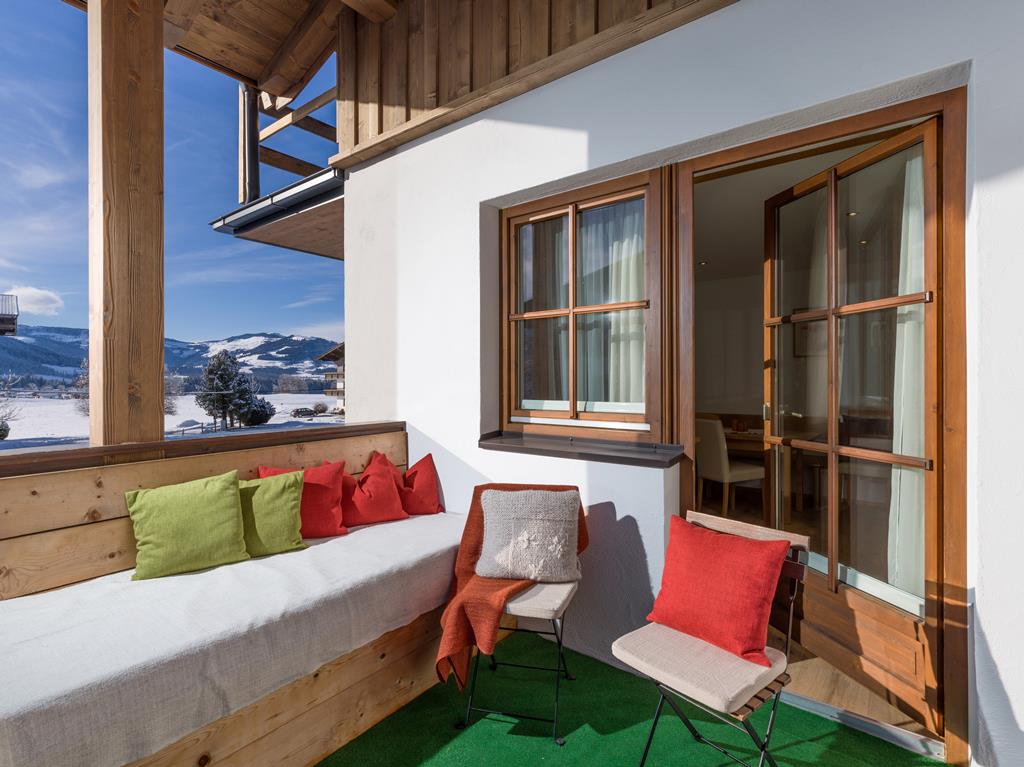 Oskar – Balkon met zitbank, Westendorf