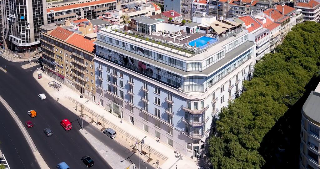 Jupiter Lisboa Rooftop and Spa – Hotel van boven, Lissabon