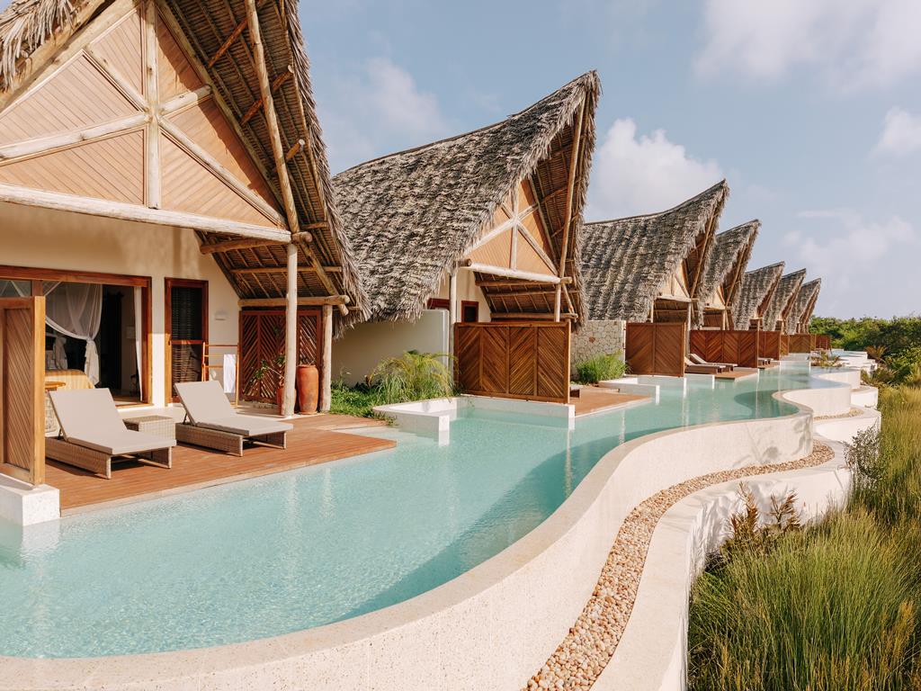 Matemwe Attitude – Bungalows aan zwembad, Matemwe