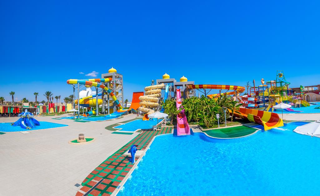 Ali Baba – Zwembad met glijbanen, Hurghada