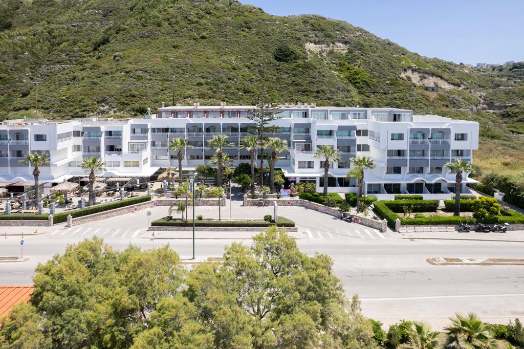 Sirene Beach – Hotelgevel, Ixia