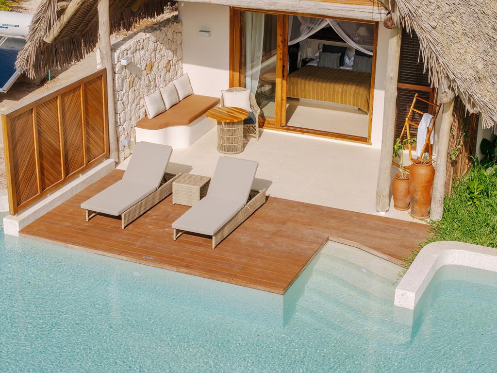 Matemwe Attitude – Terras met zwembad, Matemwe