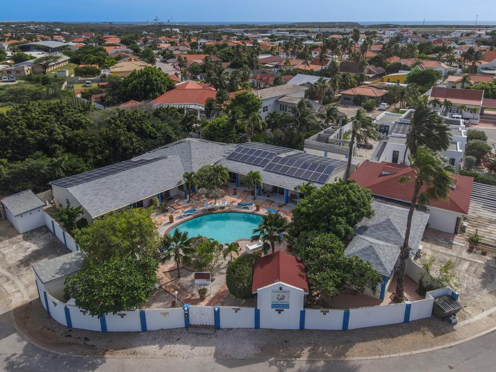 Hacienda Wayaca – Complex van boven, Oranjestad