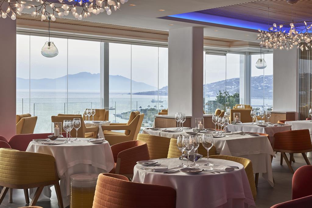 Myconian Korali – Restaurant met zeezicht, Mykonos stad