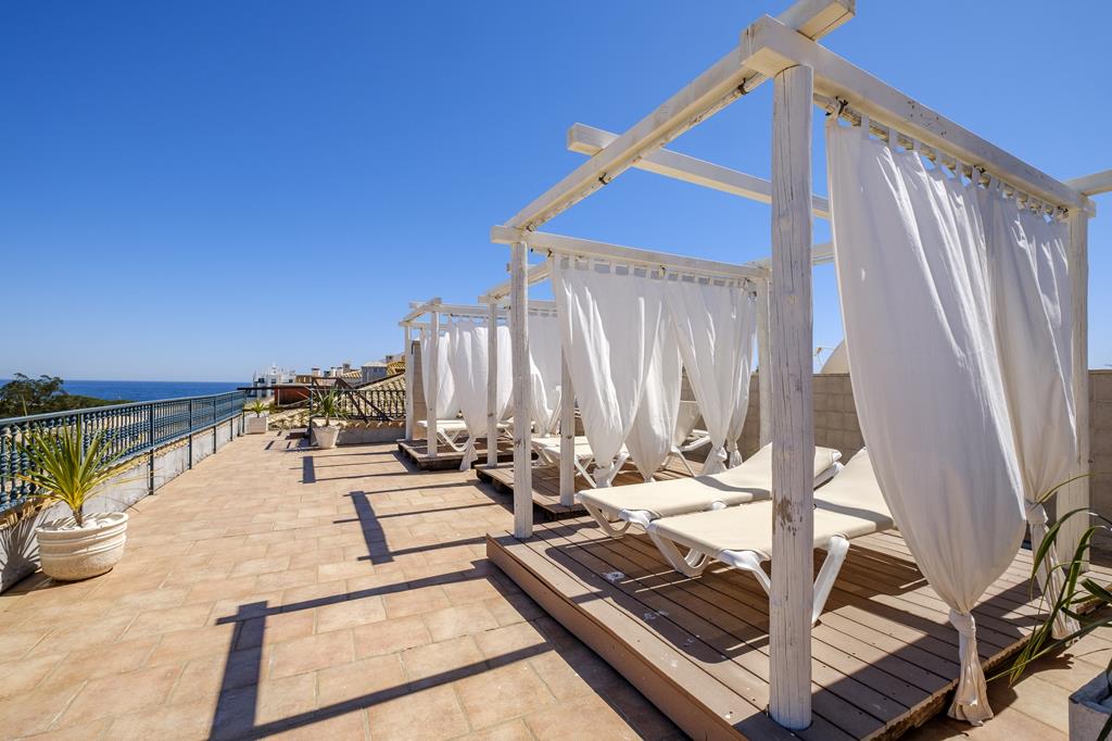 Hotel Dom Manuel I Residence – Terras met zeezicht, Lagos