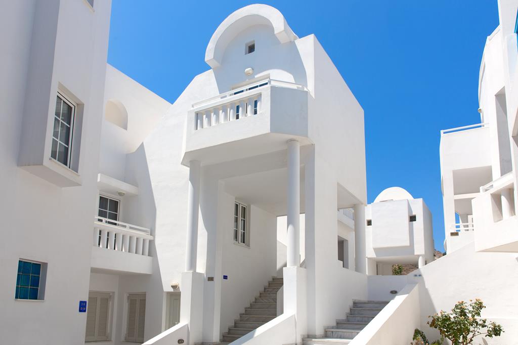 Kamari Beach – Witte trappen, Kamari