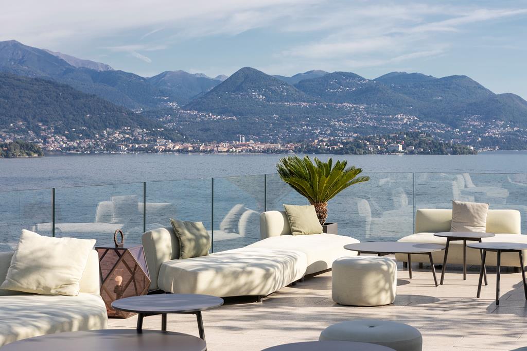 Hotel La Palma – Dakterras met meerzicht, Stresa