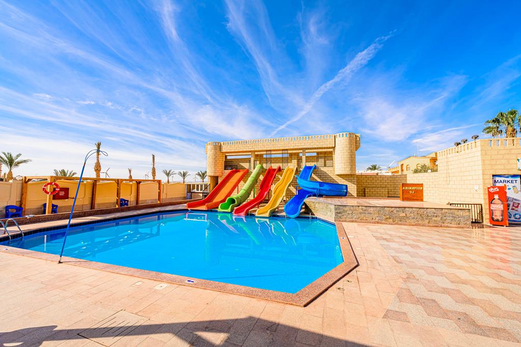 Golden Beach Hurghada – Zwembad met glijbanen, Hurghada
