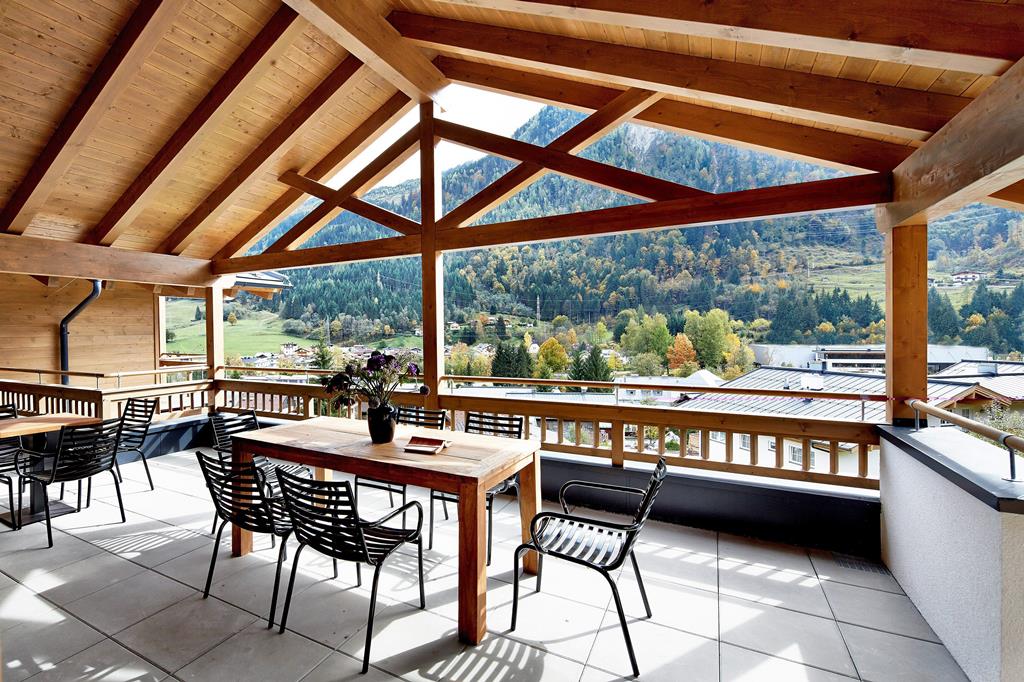 Kaprun Glacier Estate – Balkon met bergzicht, Kaprun