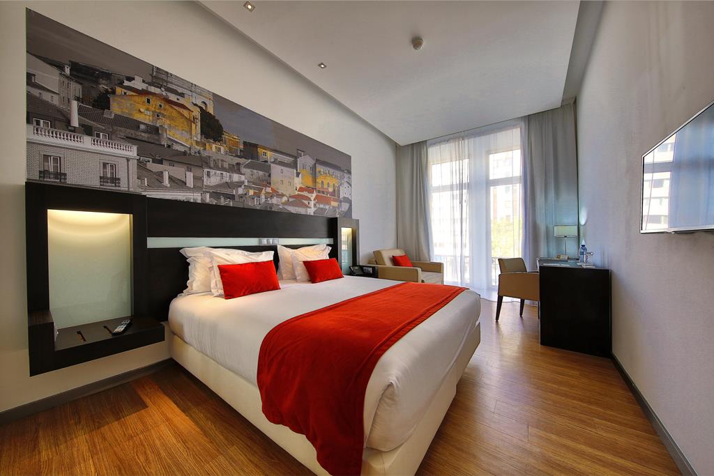 Jupiter Lisboa Rooftop and Spa – Hotelkamer, Lissabon
