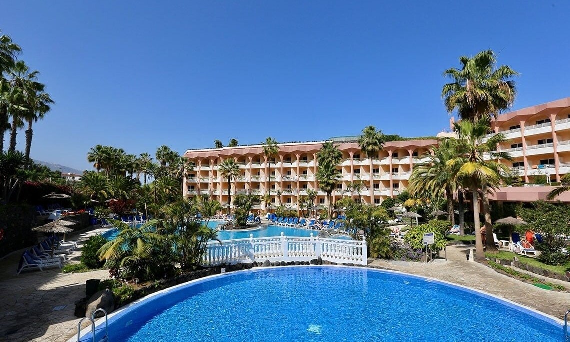 Hotel Puerto Palace – Zwembad met brug, Puerto de la Cruz
