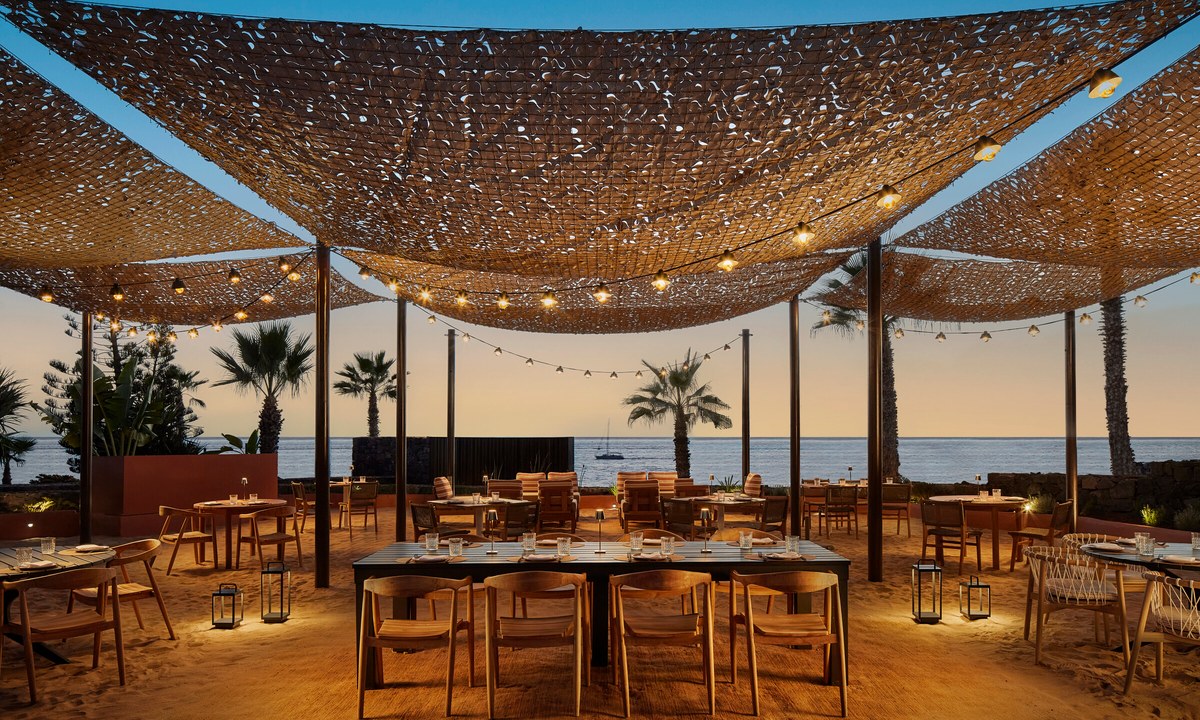 Tivoli La Caleta Resort Tenerife – Terras bij zonsondergang, Adeje