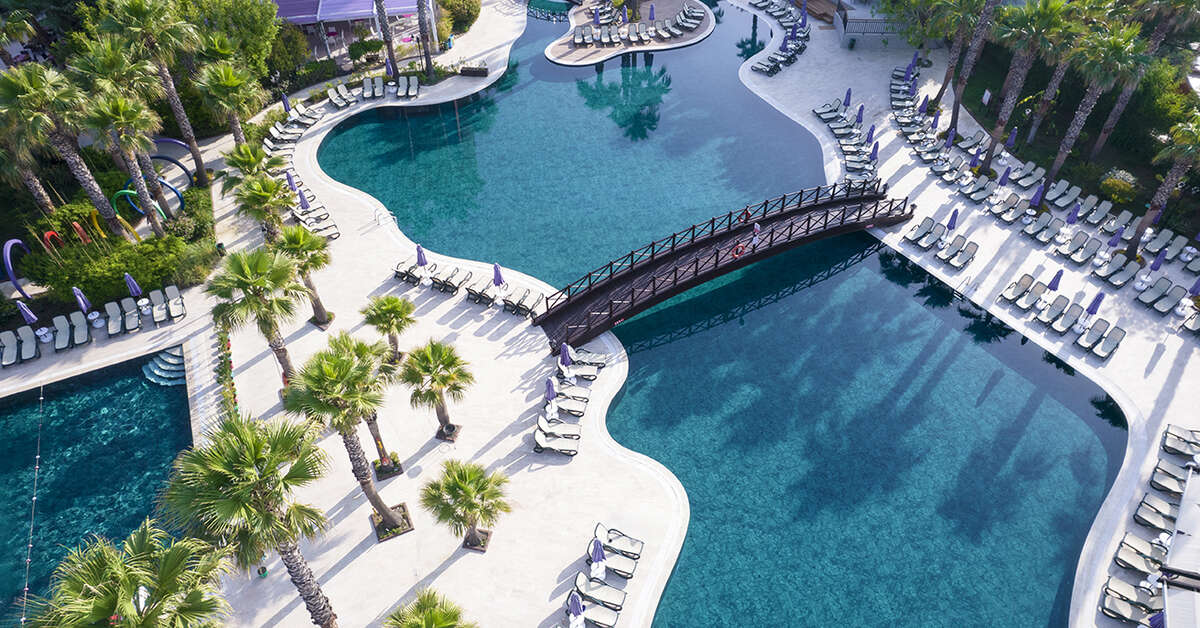 Siam Elegance Hotels & Spa – Zwembad van boven, Belek
