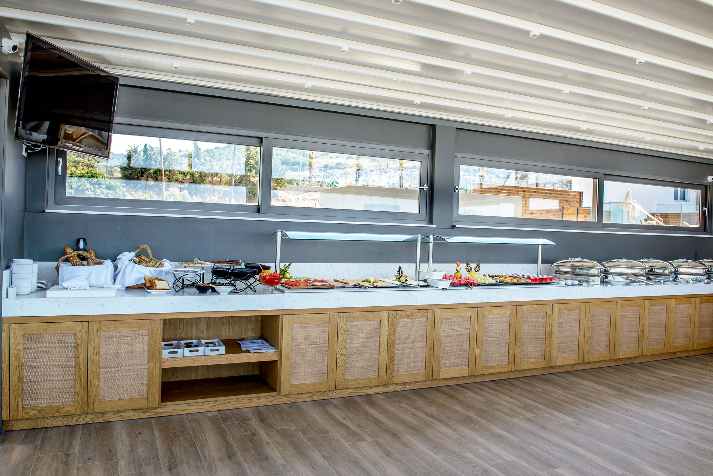 Villaggio Hotel – Ontbijtbuffet, Chersonissos