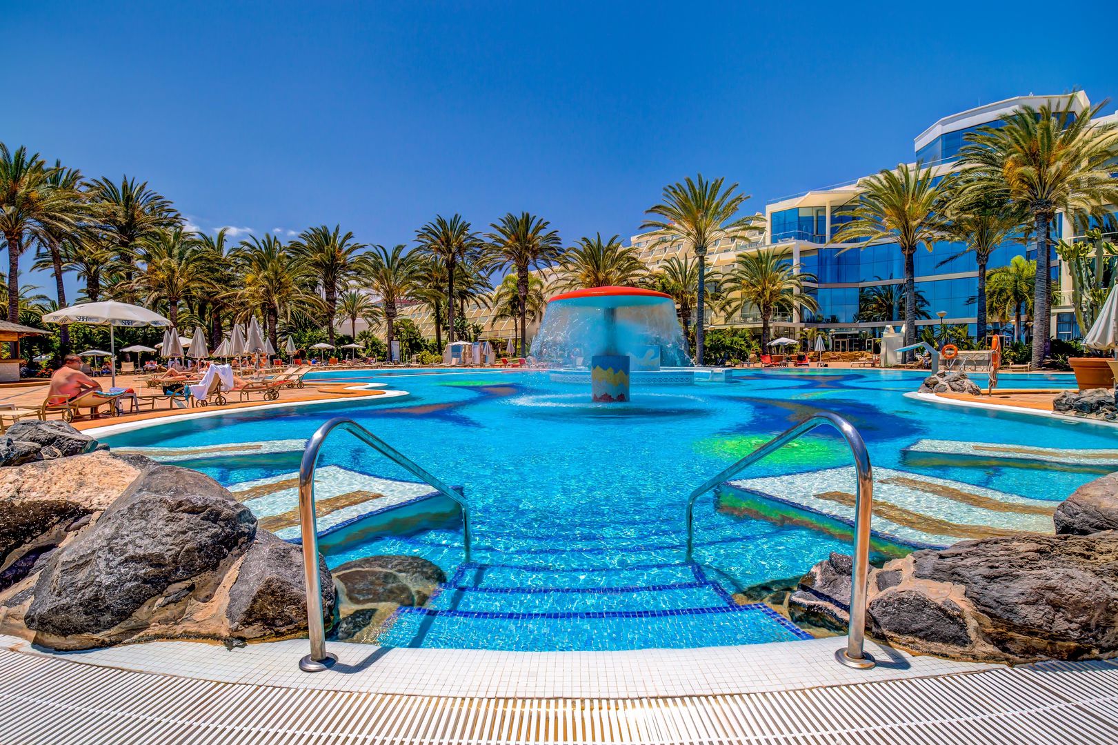 SBH Hotel Costa Calma Palace – Zwembad met rotsen, Costa Calma