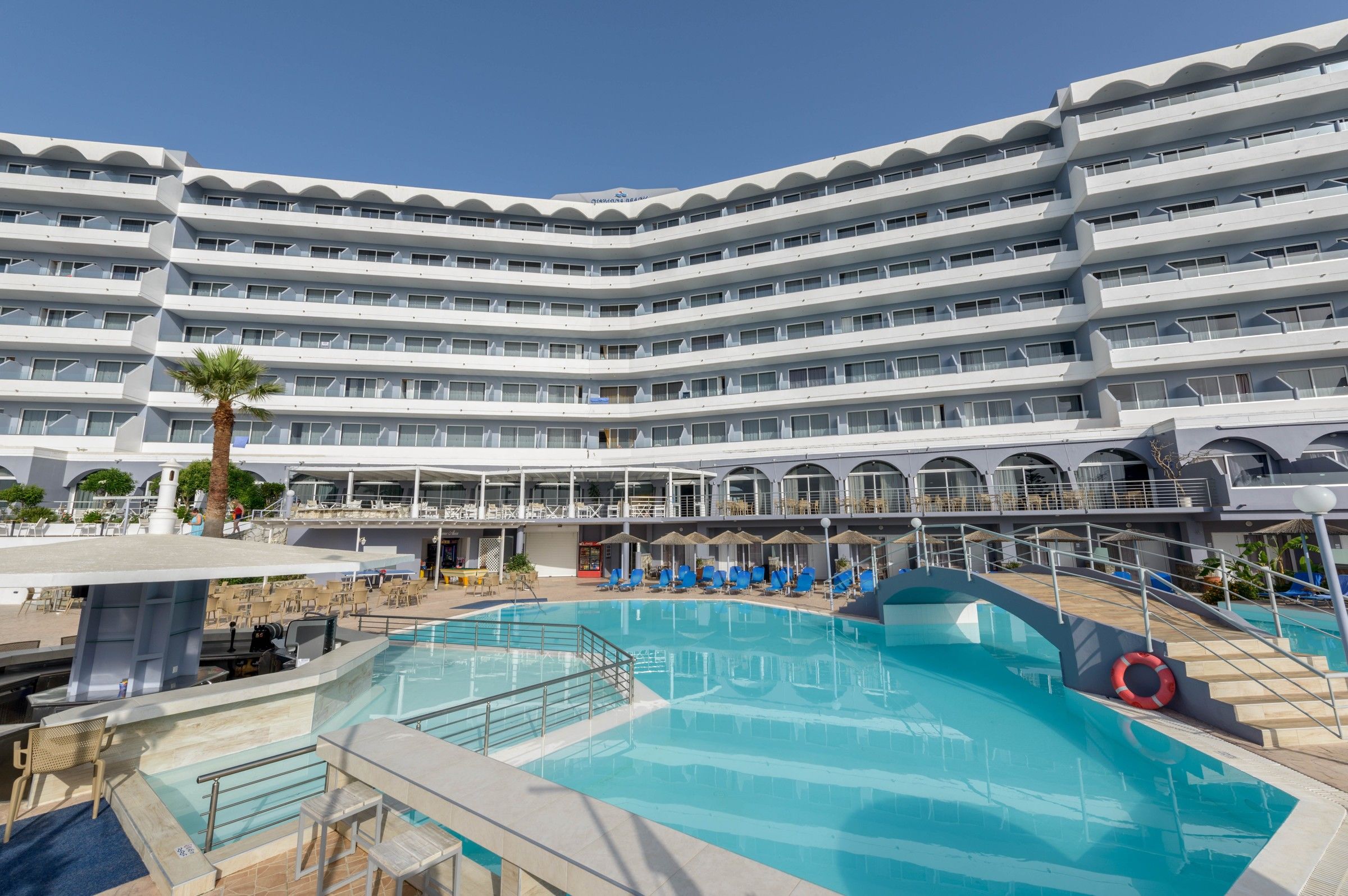 Olympos Beach Resort – Hotel en zwembad, Faliraki