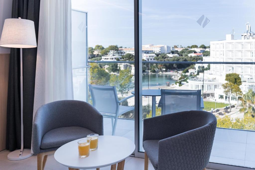 Hotel Petit Sagitario – Balkon met uitzicht, Cala Santandria