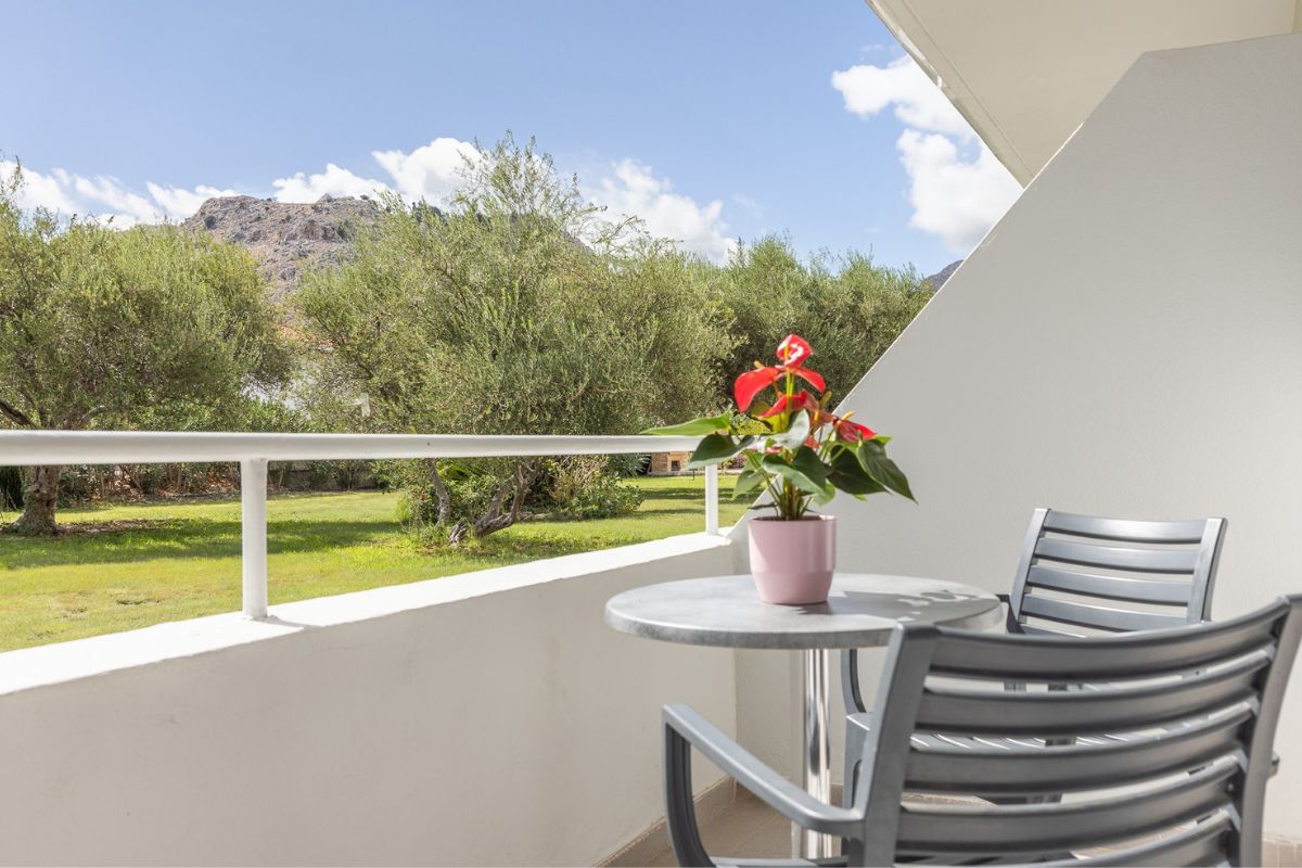 Marianna Palace Hotel – Balkon met tuin, Kolymbia