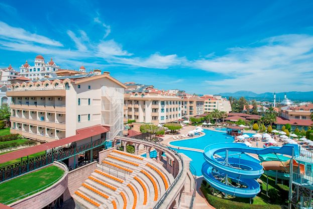 Grand Seker Hotel – Resort met glijbaan en zwembad, Manavgat