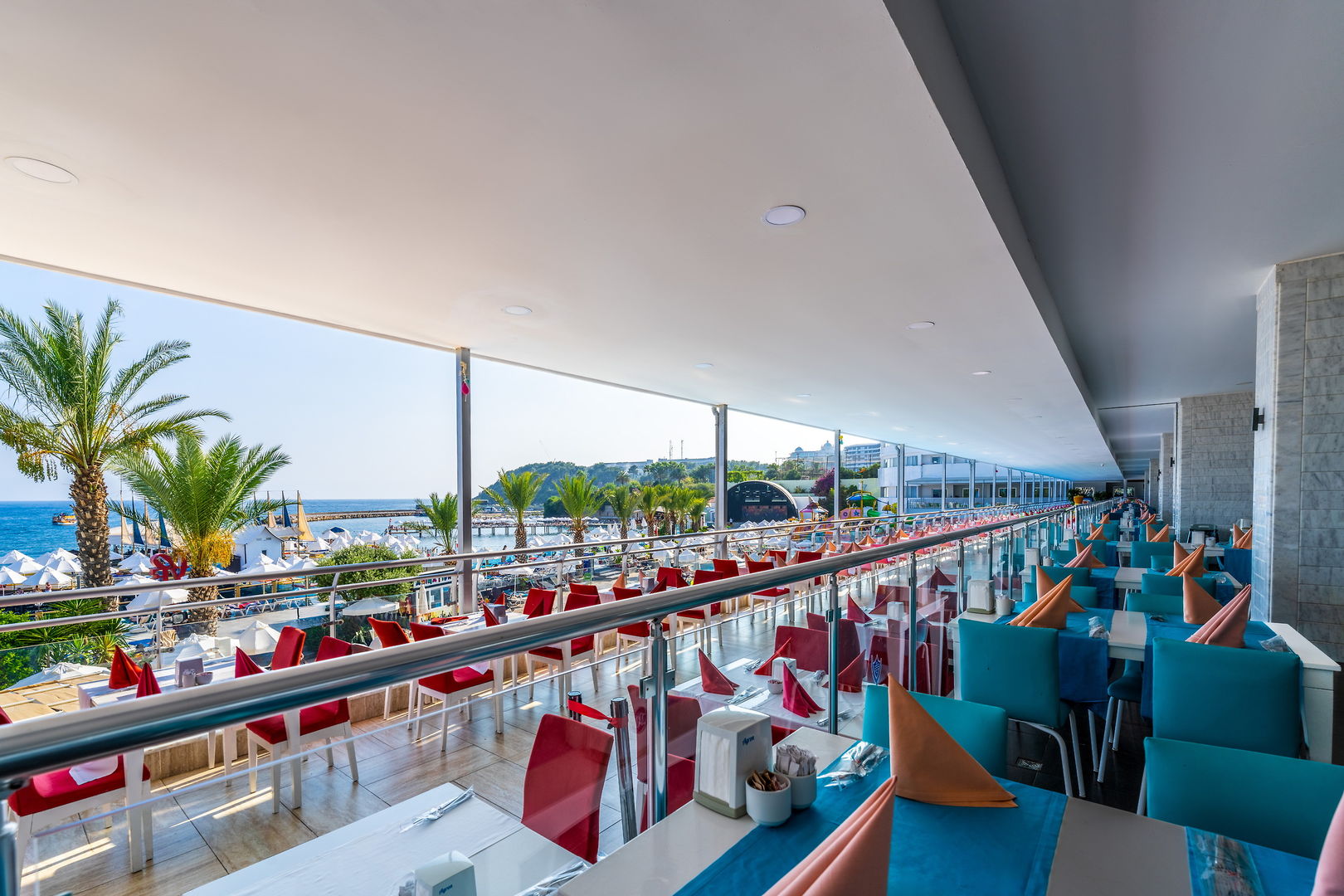 Orange County Alanya – Terras met zeezicht, Alanya