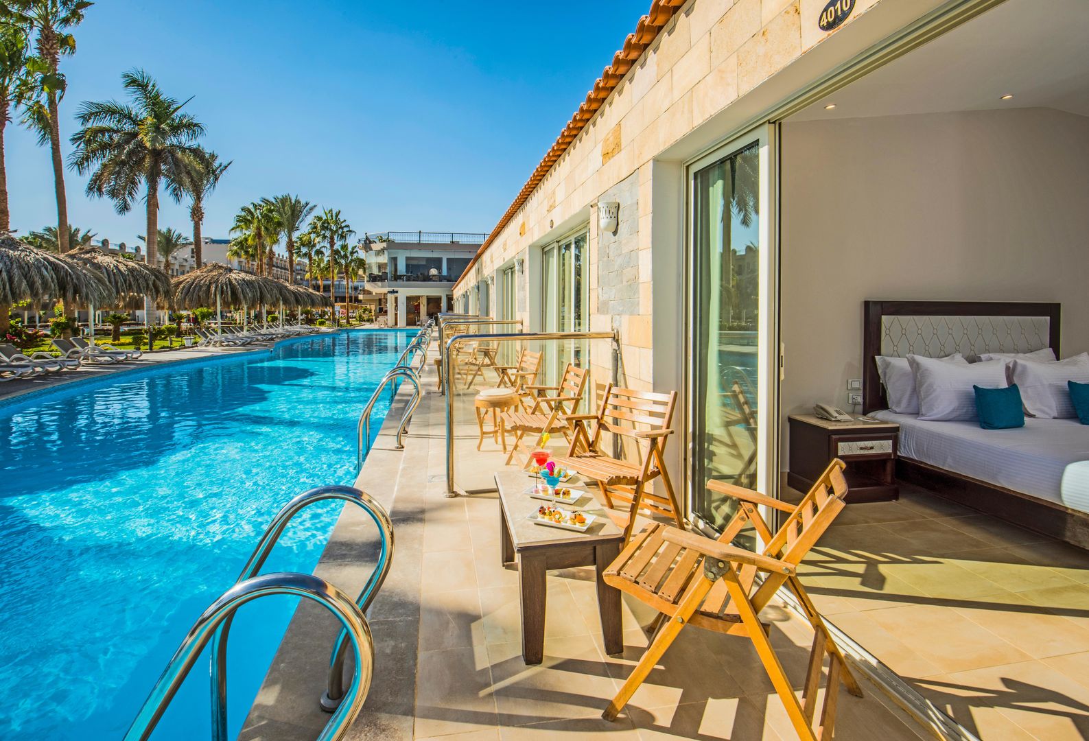 SUNRISE Aqua Joy Resort - Select – Zwembad bij de kamers, Hurghada