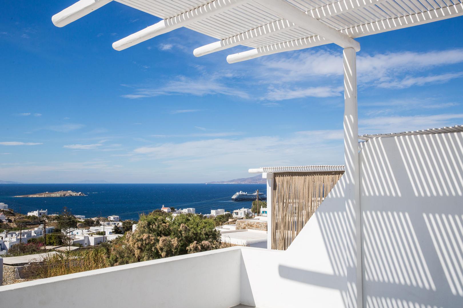 Ostraco Suites – Terras met zeezicht, Mykonos-Stad