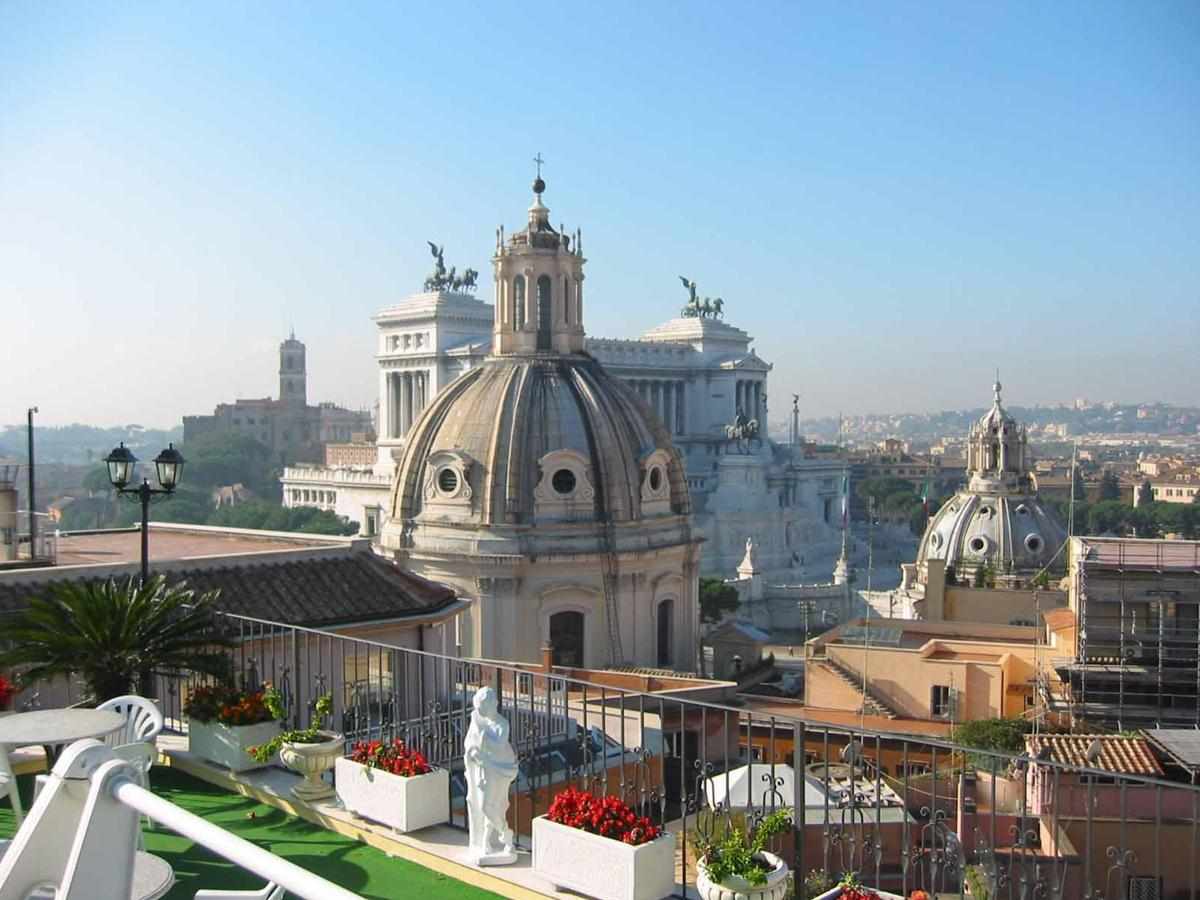 Hotel Pace Helvezia – Uitzicht over Rome, Rome