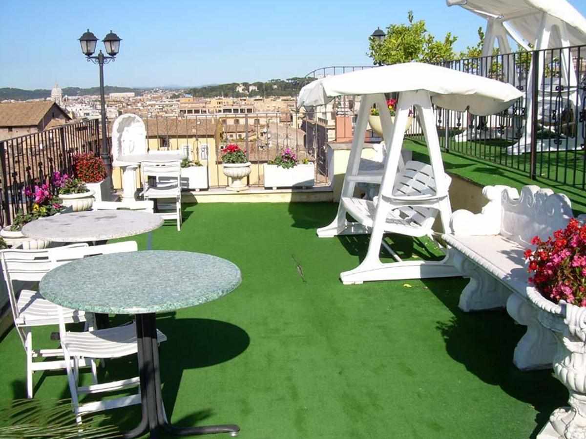 Hotel Pace Helvezia – Dakterras, Rome