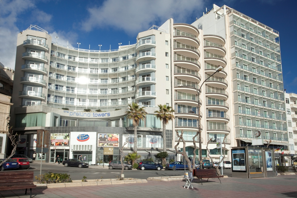 Preluna Hotel & Spa – Hotelgevel, Sliema