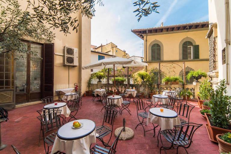 Hotel Paris – Dakterras, Florence