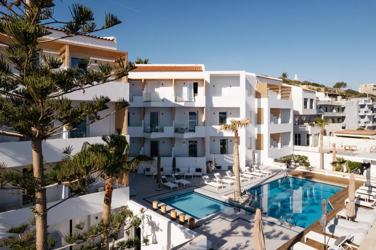 Petradi Beach Lounge Hotel – Wit hotel met zwembad, Rethymnon