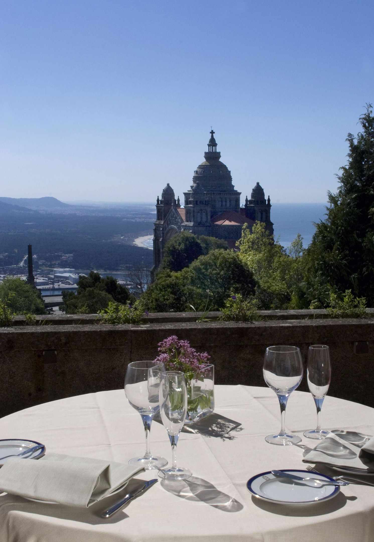 Pousada Viana do Castelo - Historic Hotel – Terras met uitzicht, Viana do Castelo