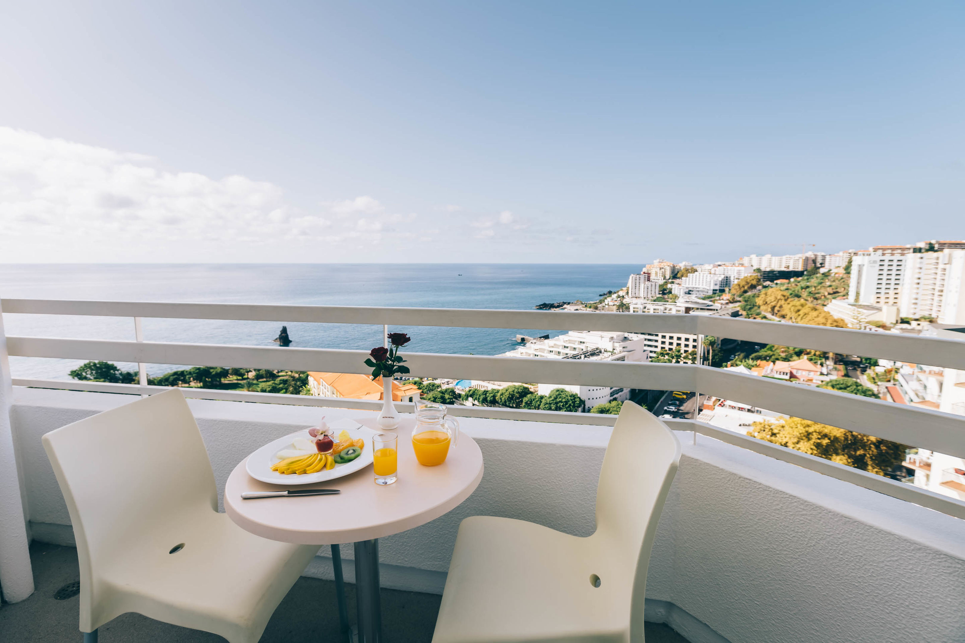 Muthu Raga Madeira Hotel – Balkon met ontbijt, Funchal
