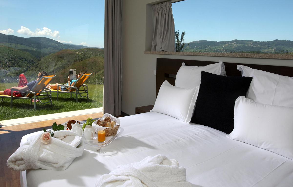 Água Hotels Mondim de Basto – Slaapkamer met uitzicht, Mondim de Basto