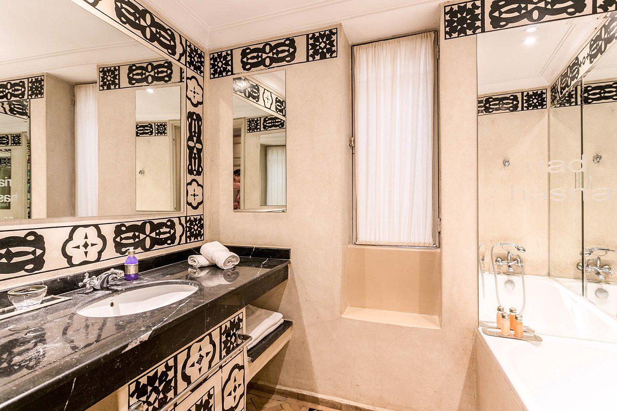 Riad Hasna Espi – Badkamer, Marrakech