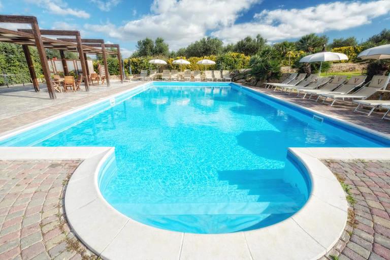 Agriturismo Vultaggio – Zwembad, Guarrato