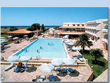 Atlantica Thalassa Hotel – Zwembad van boven, Lambi