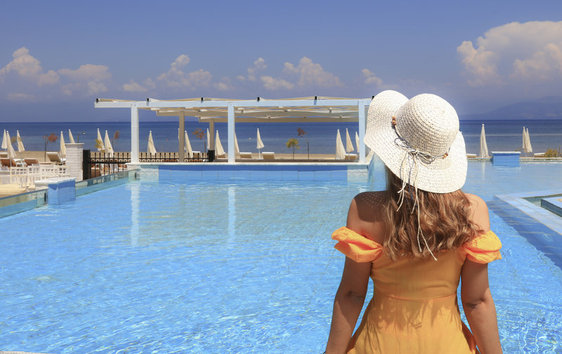 Cavomarina Beach Hotel – Infinity-zwembad, Kavos