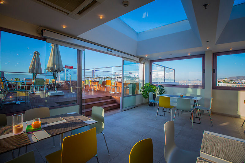Novus City Hotel – Dakterras met uitzicht, Athene