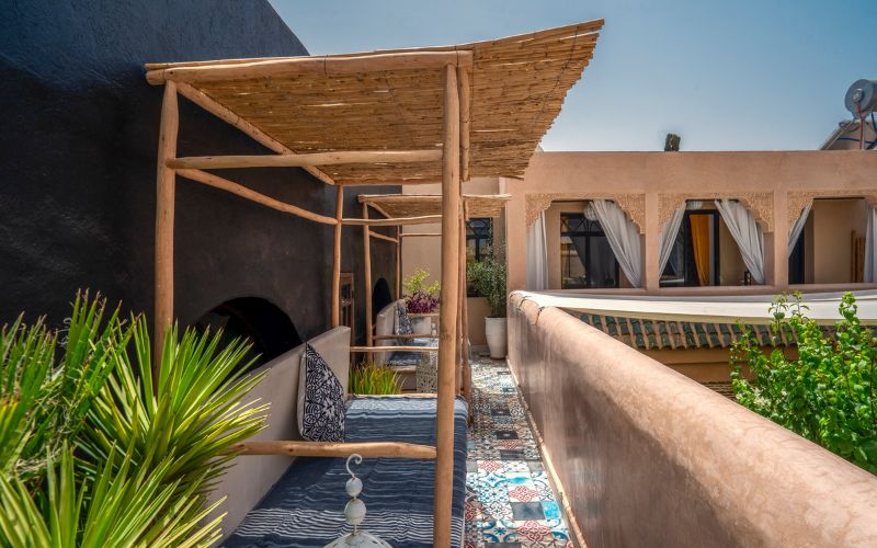 Riad Ines Home – Dakterras, Marrakech