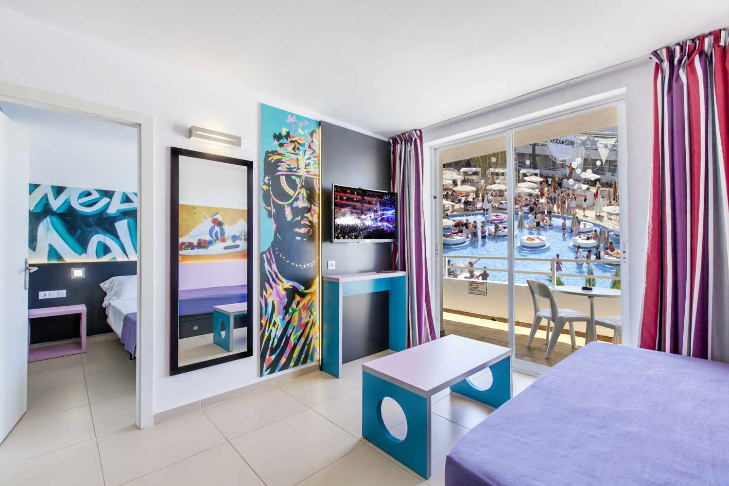 FERGUS Club Mallorca Waterpark – Kamer met kleur, Magaluf