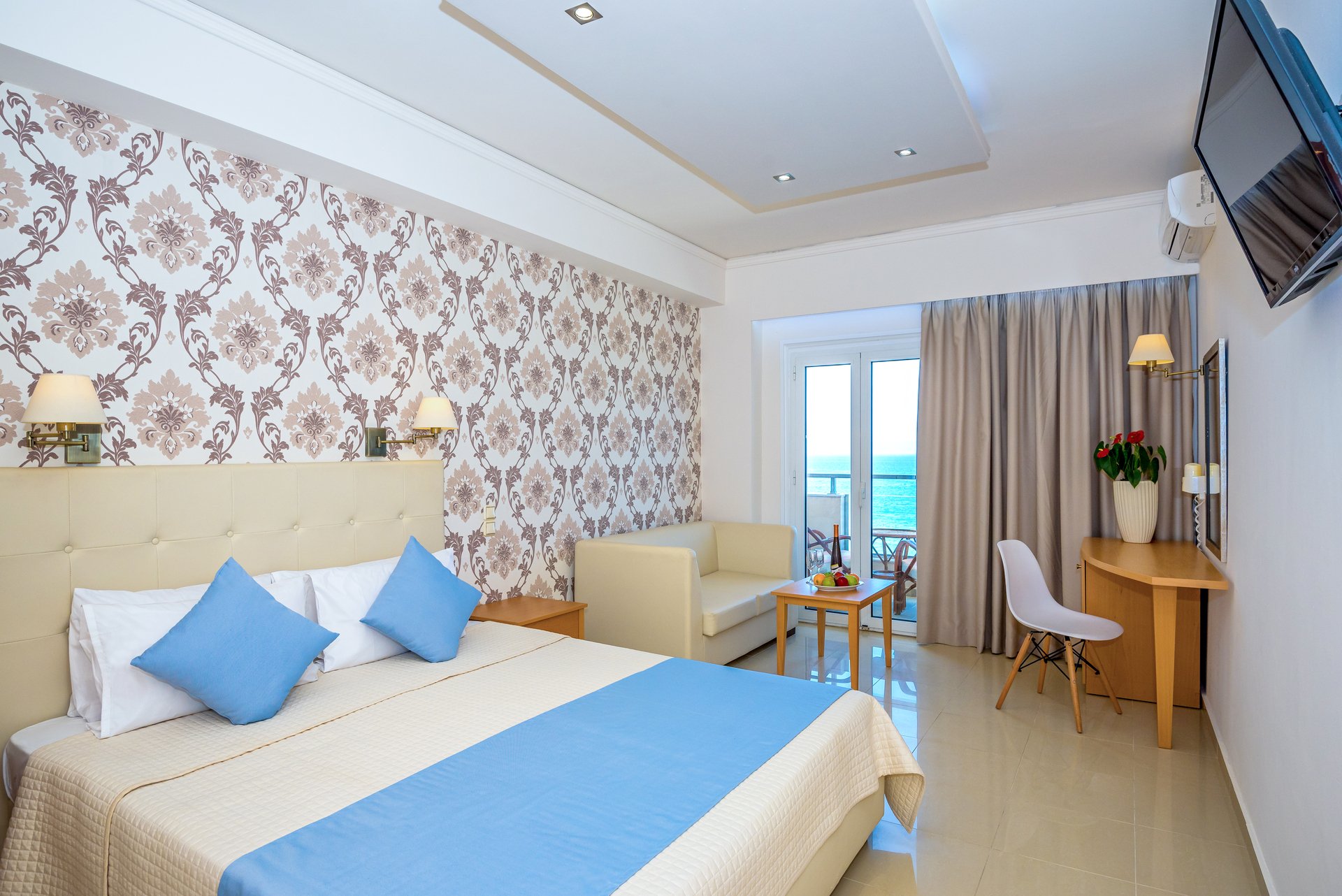 Themis Beach Hotel – Slaapkamer, Kokkini Chani