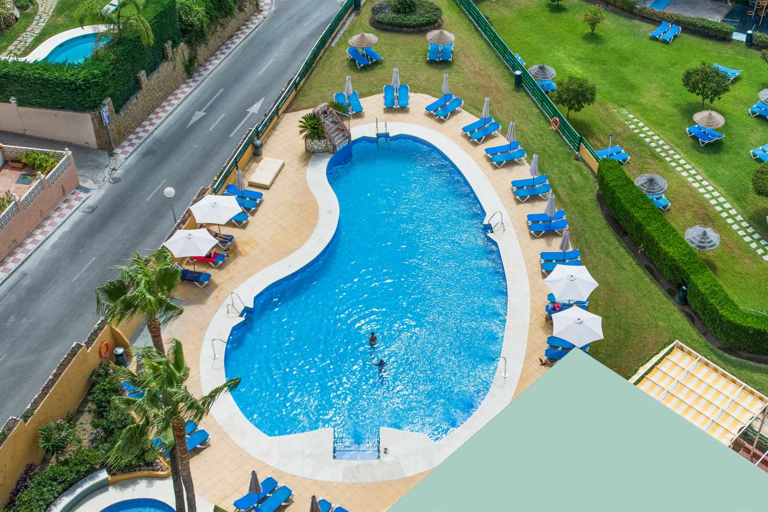 Hotel Monarque Torreblanca – Zwembad van boven, Fuengirola