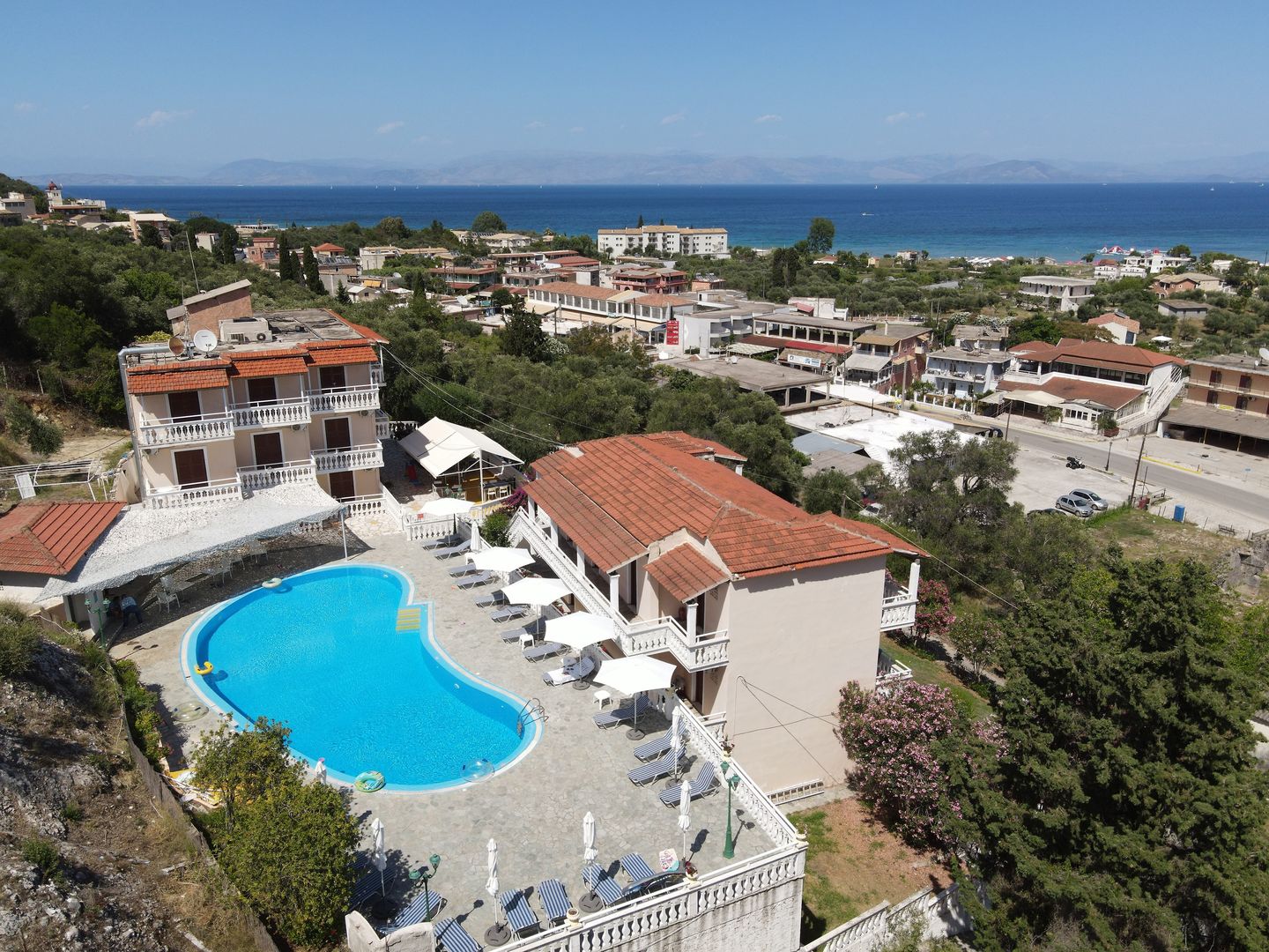 Corfu Panorama by Estia – Resort van bovenaf, Moraitika