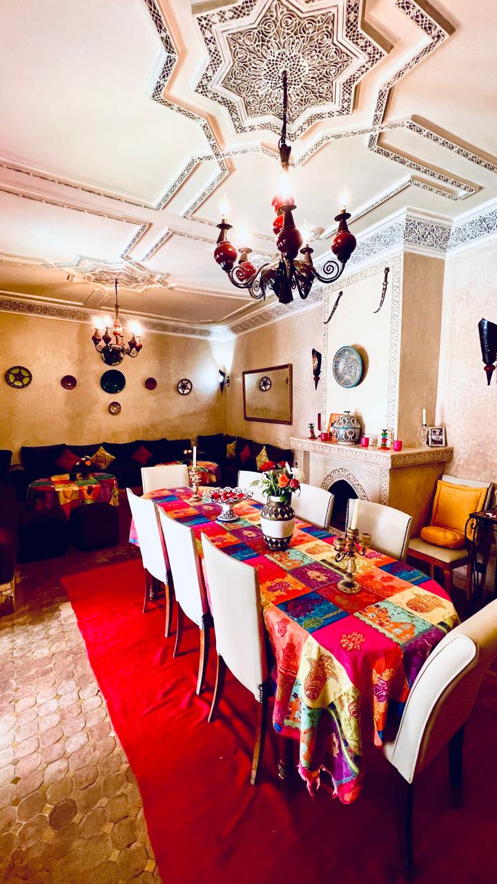 Riad Alida – Eetzaal, Marrakech