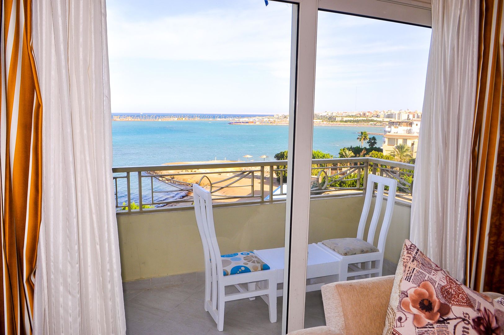 Magic Beach Hotel – Balkon met zeezicht, Hurghada