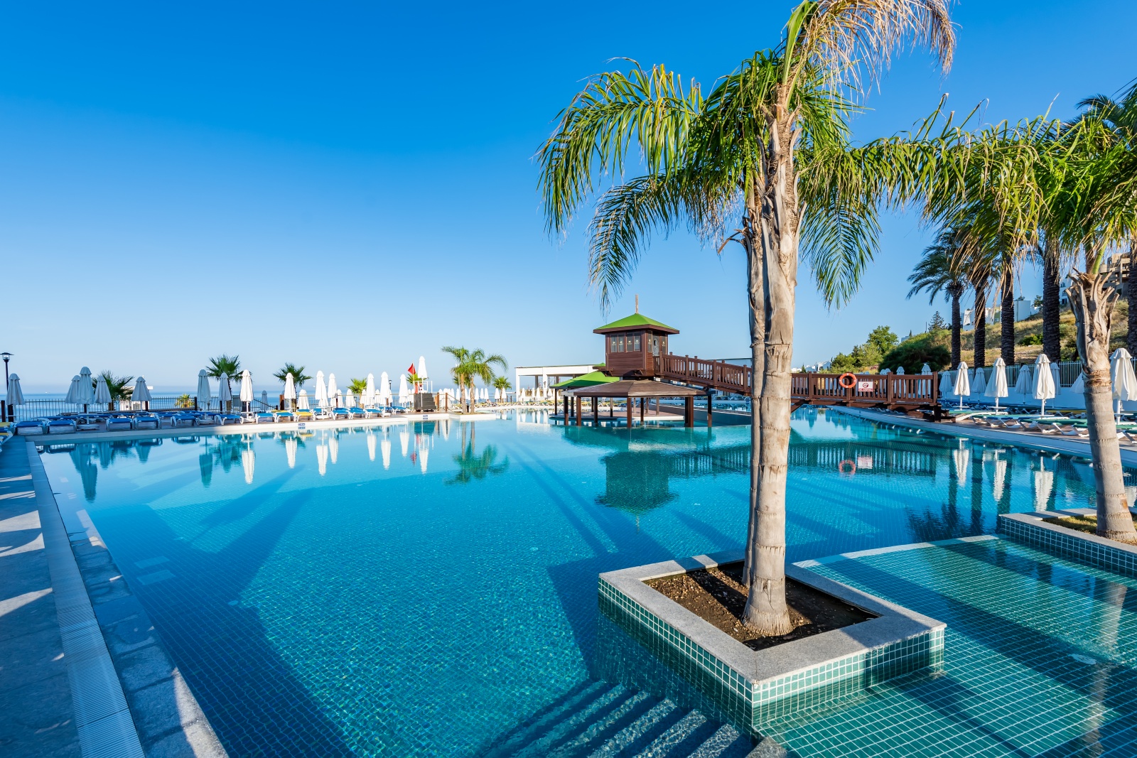 Vikingen Infinity Resort & Spa – Zwembad met palmen, Avsallar
