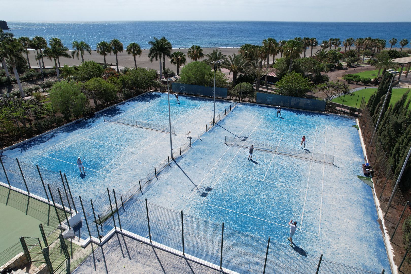 Playitas Hotel – Tennisbanen, Las Playitas