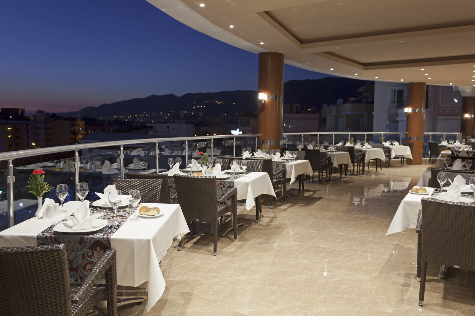Diamond Hill Resort – Terras met uitzicht, Alanya